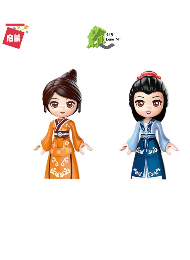 Qman Mulan's Bedroom Building Set - 293 Pieces - Image 3