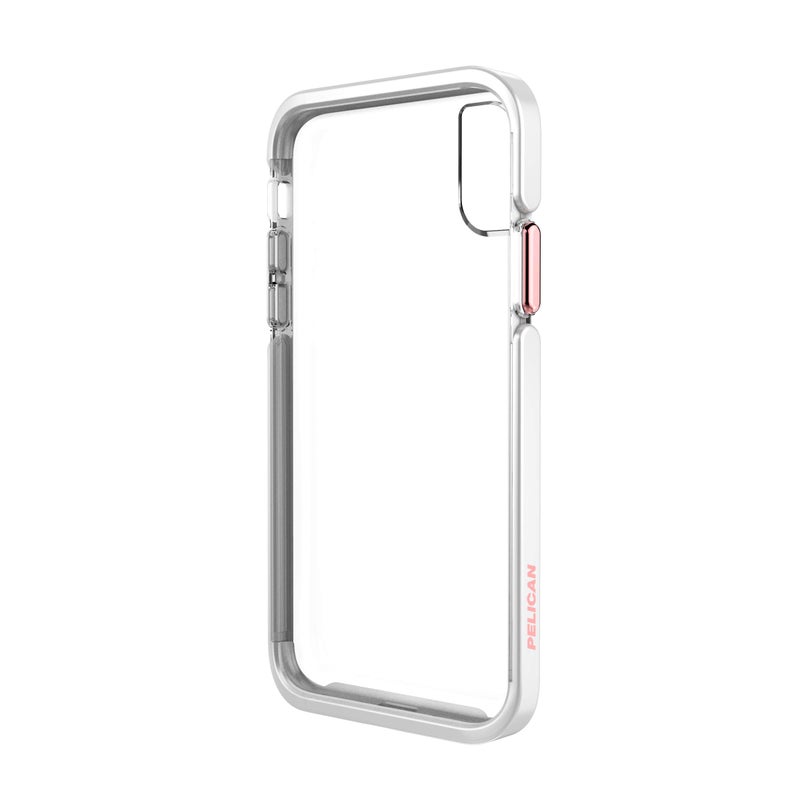 Pelican Ambassador Phone Case for iPhone Xs & X (Clear/White) - Image 4