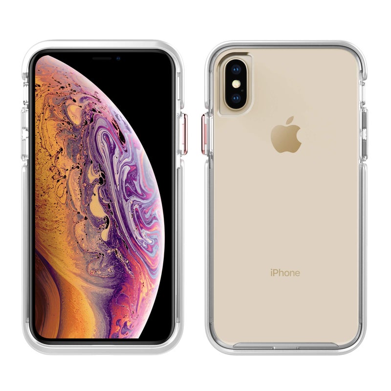 Pelican Ambassador Phone Case for iPhone Xs & X (Clear/White) - Image 1