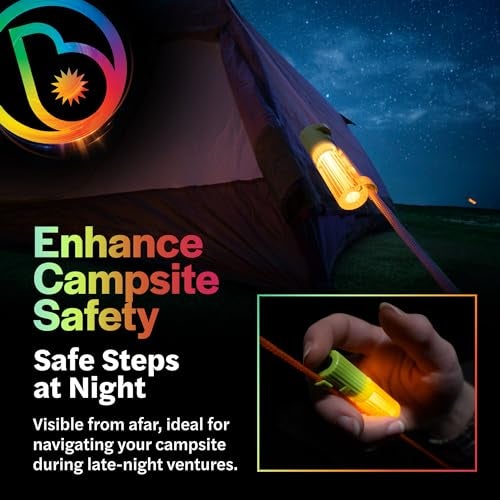 Brightz LED Tent String Lights - 2 Pack Glamping Camping Accessories for Tent Campers - Never Trip Again - Image 5