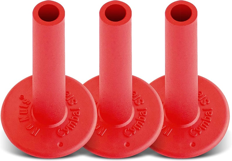 No Nuts Cymbal Sleeves 3-PK (Red) - Image 1