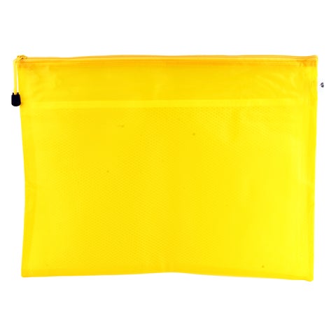 Simba File Protctor with Zipper Yellow A3 Model S6646-6