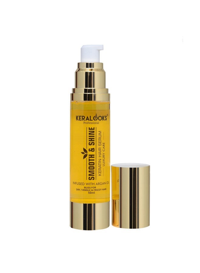 ® Keratin Hair Serum Infused With Argan Oil Bliss For Drytanglesdamage &Frizzy Hair