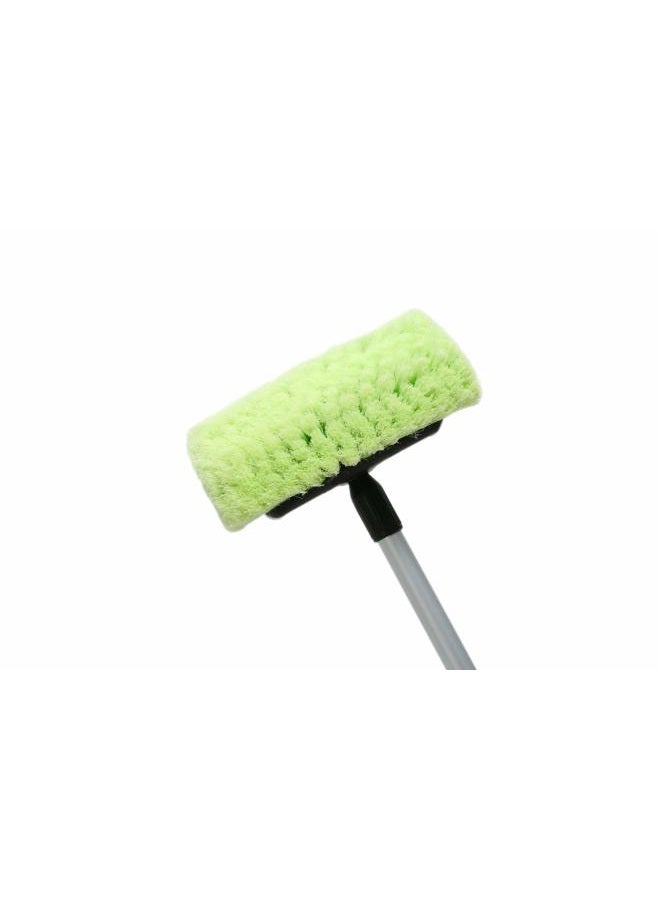 Forgrace Car Wash Brush 12" with Long Handle with Soft Bristle Scrub Brush for Car, Truck, Boat, RV, House Siding, Deck Camper Exterior Washing Cleaning Green - Image 4