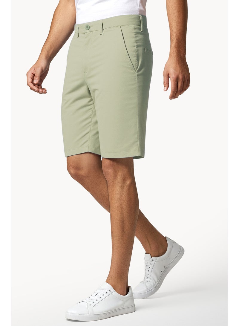 فرنش كونكشن شورتات تشينو قطنية مطاطية - Image 2