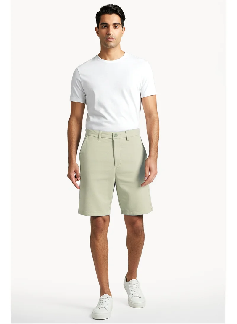 French Connection New Sage Cotton Stretch Chino Shorts for Men | Best Price UAE