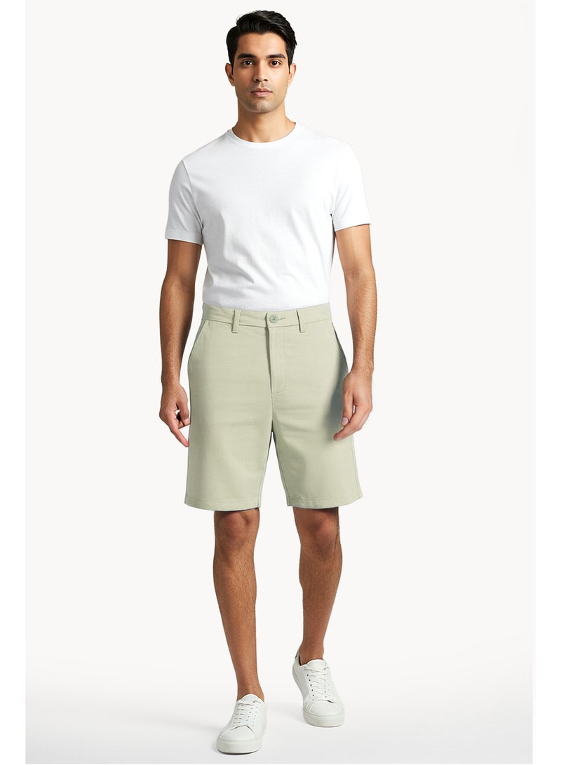 فرنش كونكشن شورتات تشينو قطنية مطاطية - Image 5