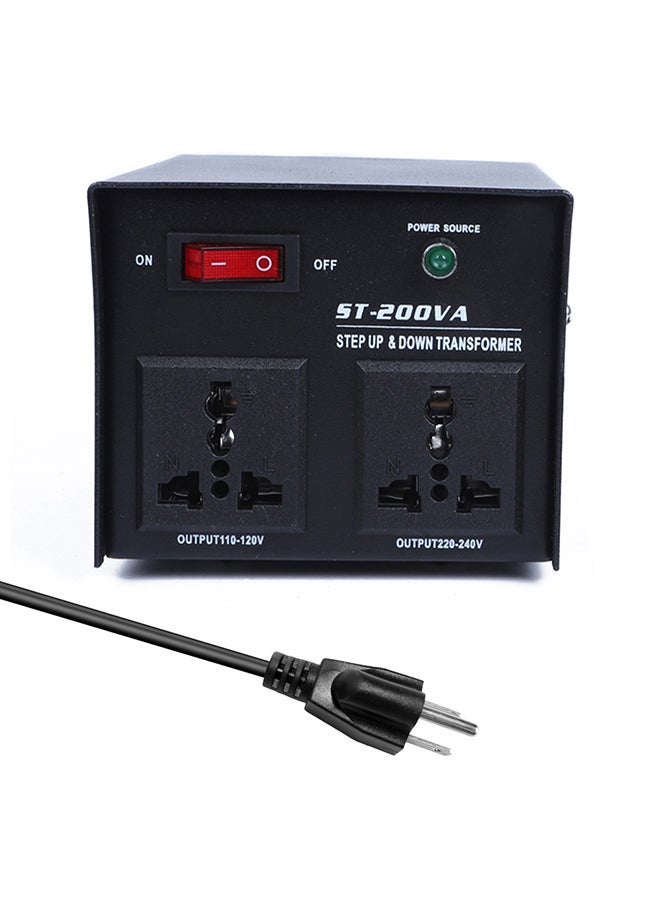 NIBEMINENT Household Electrical Appliance Voltage Converter Multicolour 21.3 x 14.2 15.3centimeter