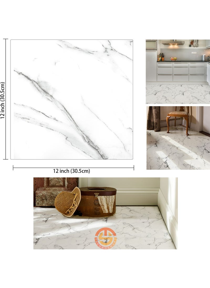 Technosmart 1PCS 30CM×30CM Self Adhesive Lvt Floor and Wall Covering Kitchen Bathroom Tile Sticker  - Image 5