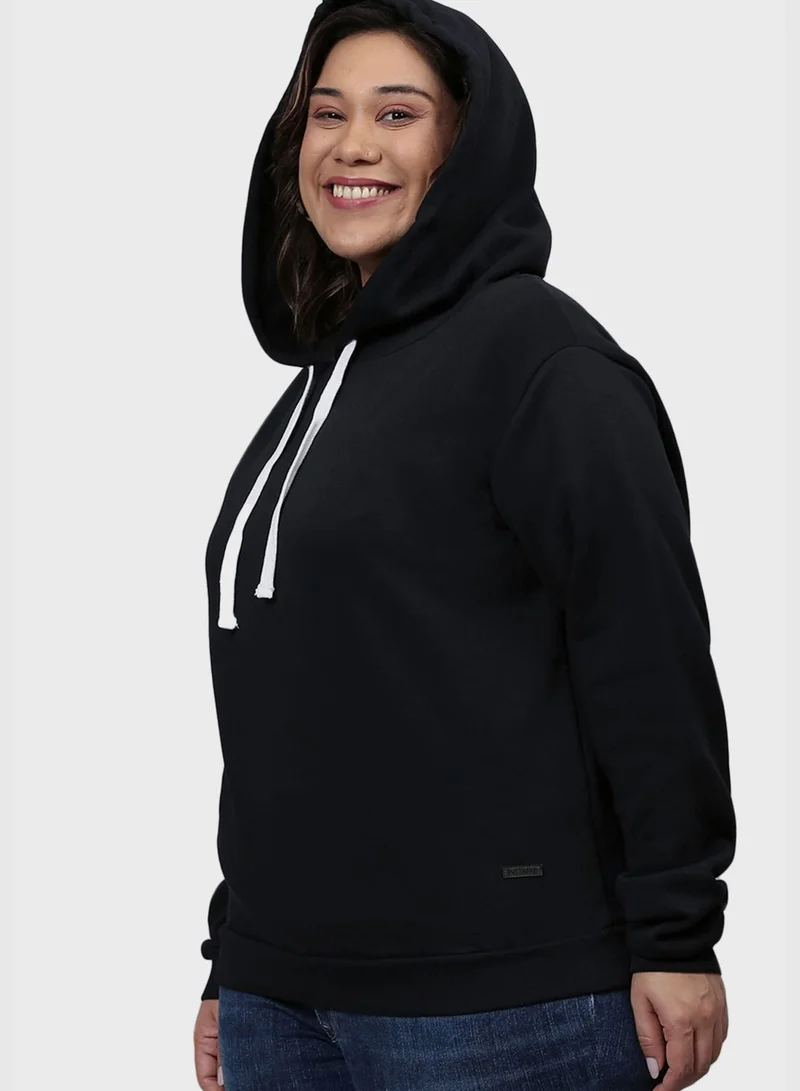 Instafab Plus Front Pocket Hoodie