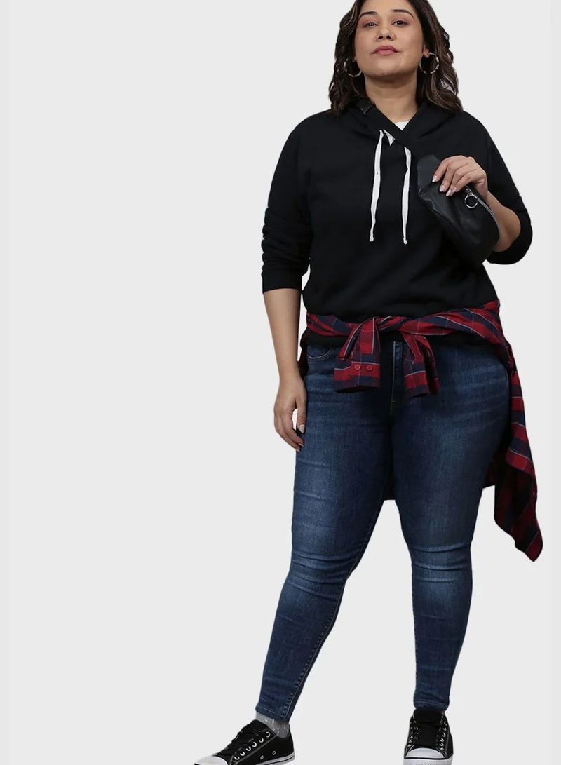 Instafab Plus Front Pocket Hoodie