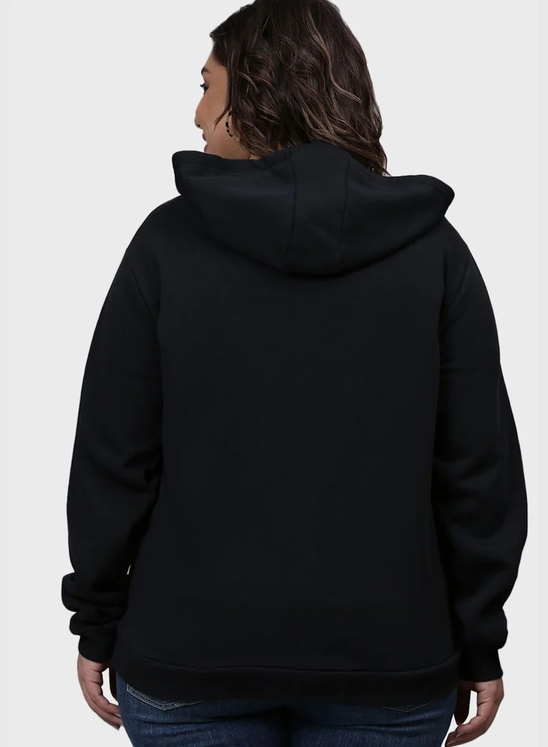 Instafab Plus Front Pocket Hoodie