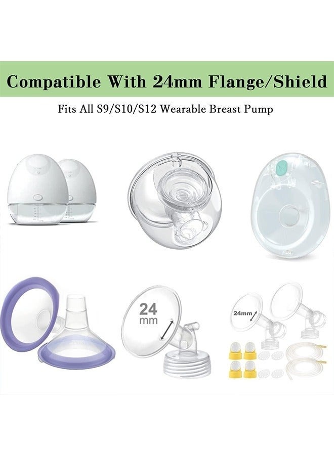 5 Piece Set Versatile Milk Pump Insert Converters,Multiple Sizes (13mm,15mm,17mm,19mm,21mm) - Image 5