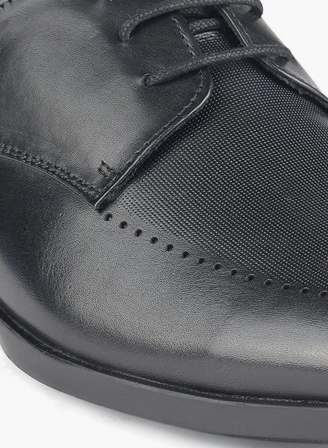 LBL By Shoexpress BLACK Men Lace-Up Derby Shoes for Men | Best Price UAE