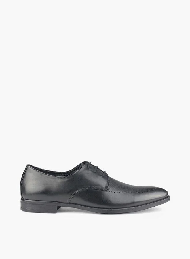 LBL By Shoexpress BLACK Men Lace-Up Derby Shoes for Men | Best Price UAE