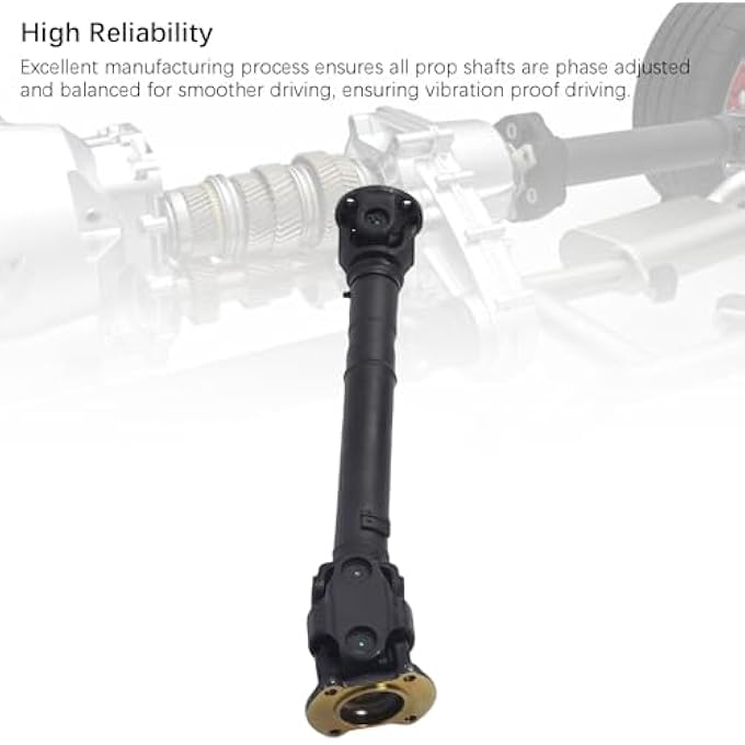 ريحني تجميع عمود الدفع الأمامي TVB000100 استبدال مقاوم للتآكل الفولاذي ذو المفاصل المزدوجة الثقيلة لتركيبتين 19982004 لعمود نقل الحركة لاستبدال السيارات - Image 3