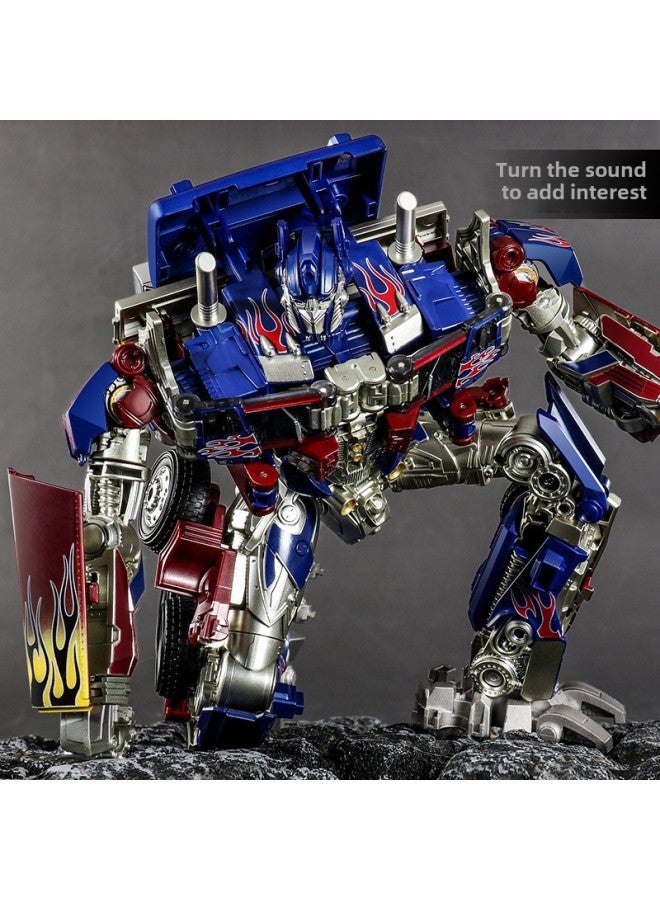 Transfiguration Toy SS05 Optimus Warrior MPM04 Wasp Knight Alloy Car King Kong Robot Child Model-color:The Original Color Carriage  Is About 39cm Long - Image 5