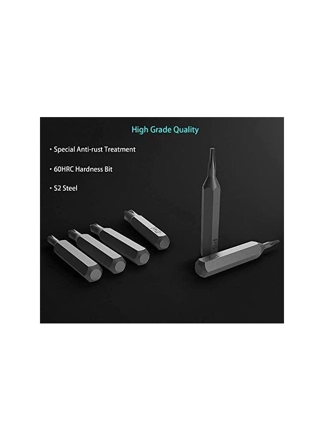 Wearable Rust-Resistant Magnetic Precision Screwdriver Set with Pop-Up Storage Box (24 bits) Precision Screwdriver Set, Mini Screwdriver, Magnetic Driver Bits Set, Pocket Manual Screwdriver Tool Set  - Image 4