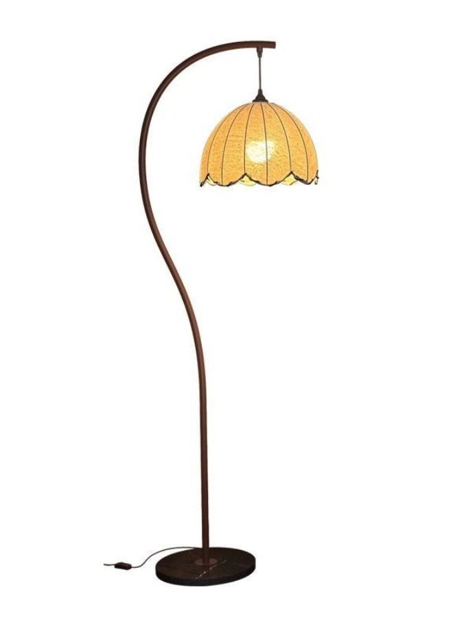 Monda Floor Lamp, Vintage Arc Standing Lamp for Coastal Bedroom Dining Room Farmhouse Study with LED Bulb，On/Off Footswitch - Image 2