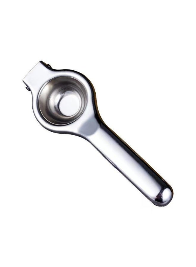 عصارة ليمون يدوية احترافية من الفولاذ المقاوم للصدأ 20.3 × 6.5 سم - Image 1