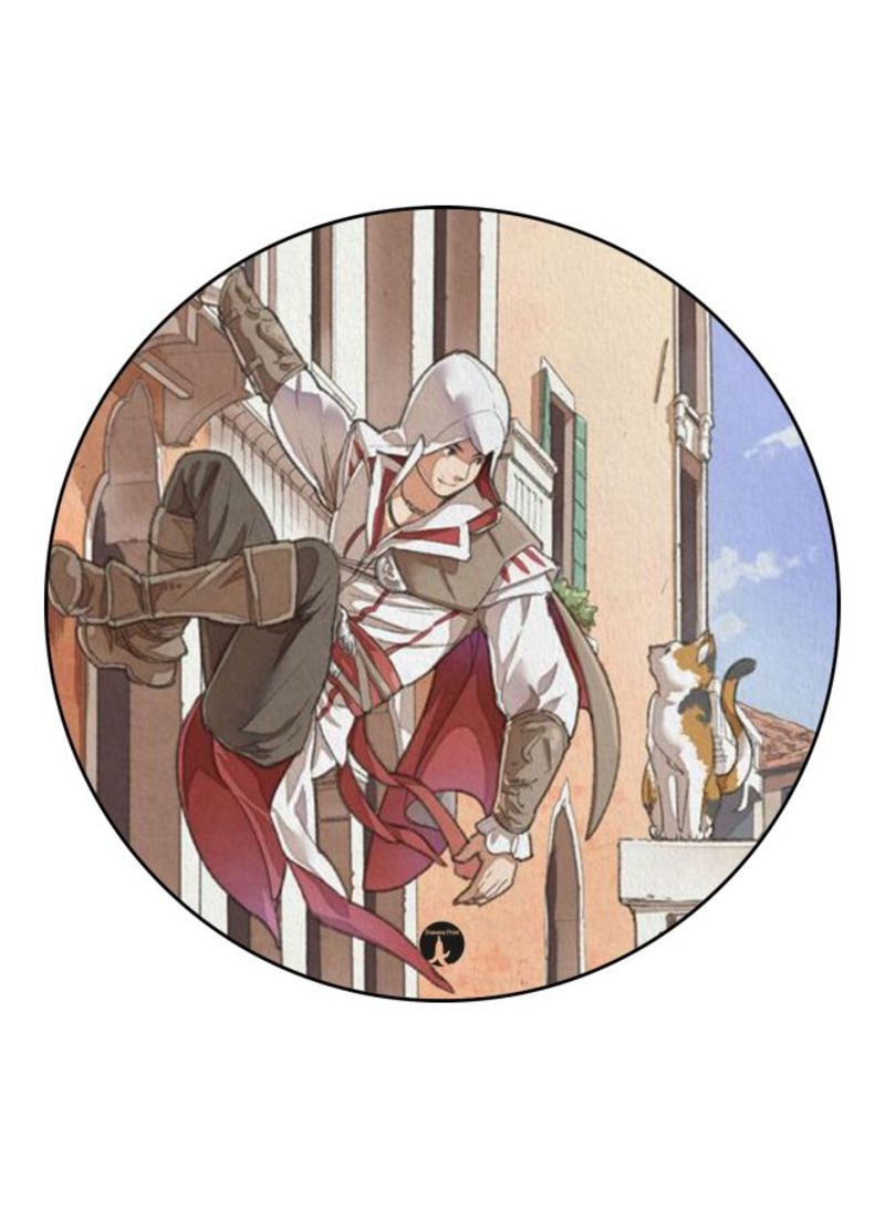 RKN Assassin's Creed Printed Badge Red/White/Blue - Image 1