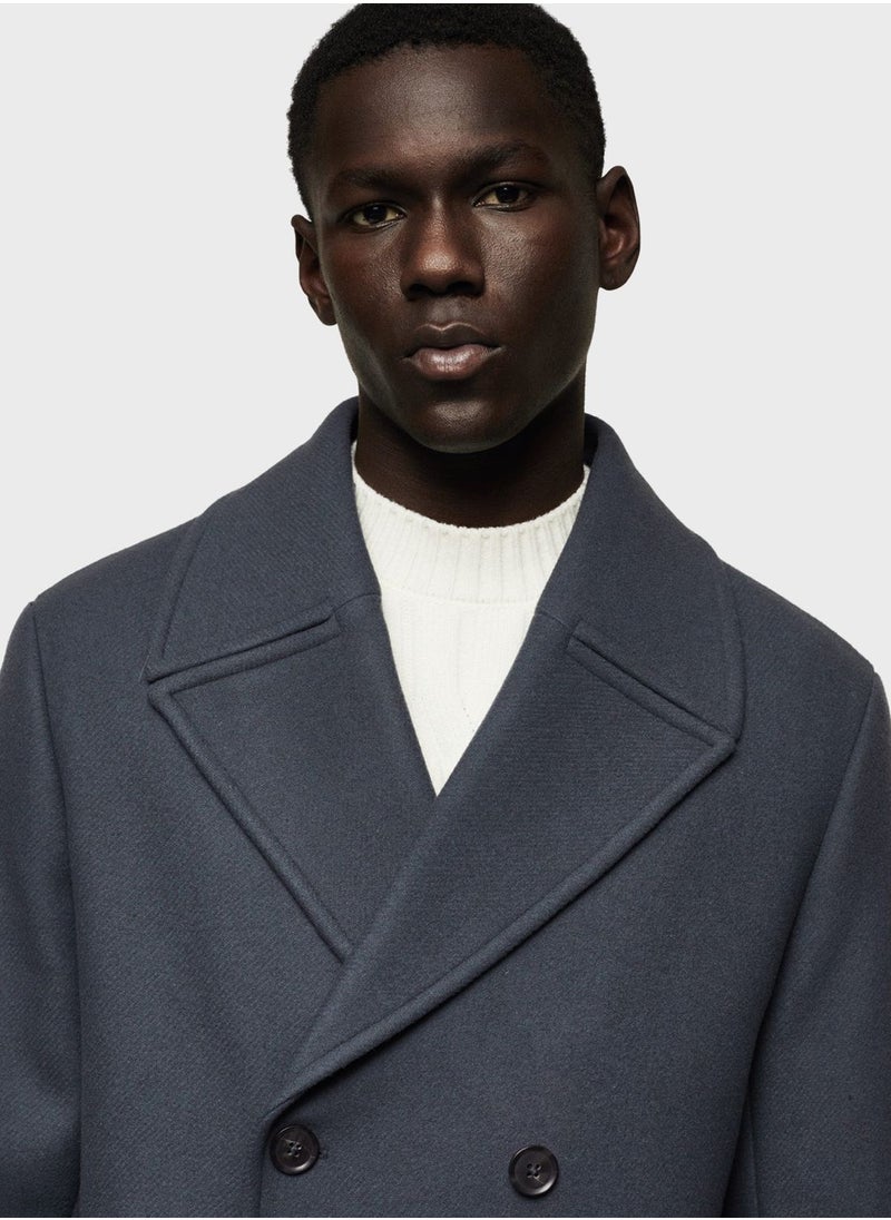 Mango Man - Double Breasted Coat - Image 1