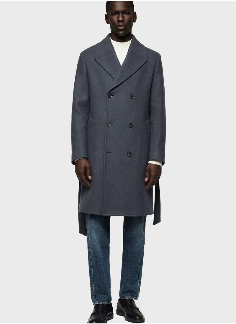 Mango Man - Double Breasted Coat - Image 1