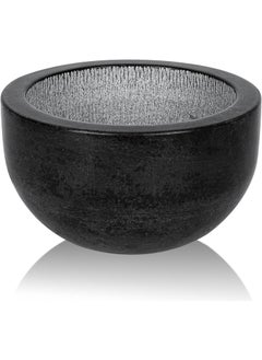 Linkidea Linkidea Marble Shaving Soap Bowl 100 Natural Marble with Interior Grooves for Maximum Lather Heat Retaining Stone Provides a Luxurious Hot Shave Experience Gift for Husband Dad Black 