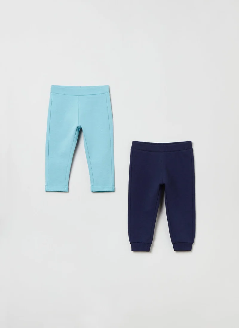 Ovs Two-pack fleece joggers