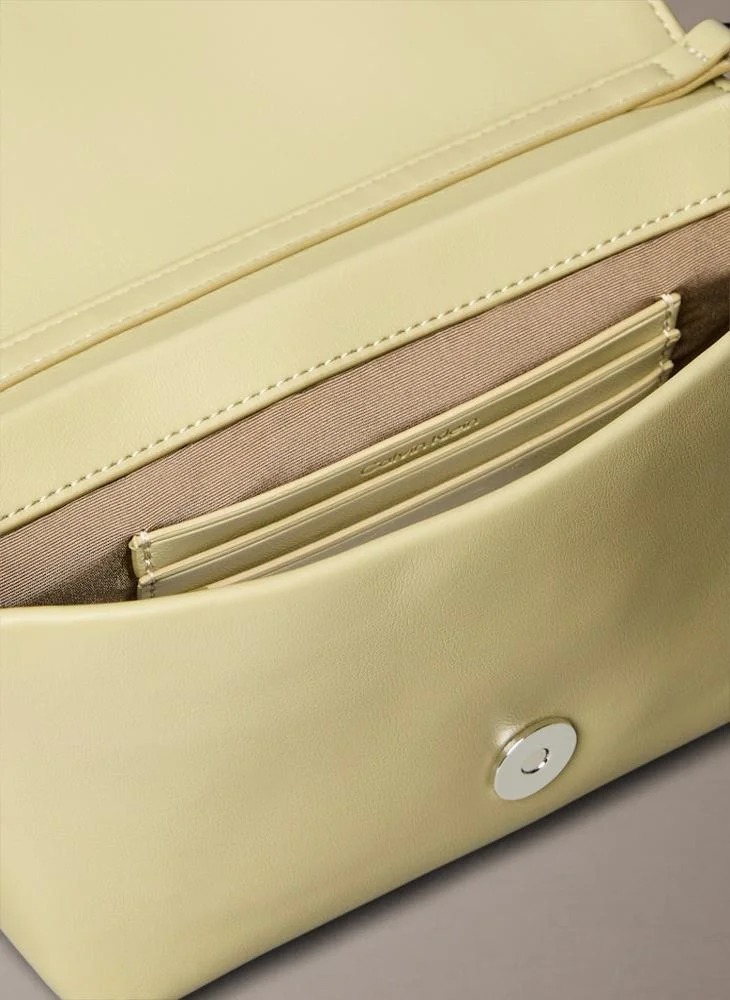 CALVIN KLEIN Logo Raised Flap Crossbody