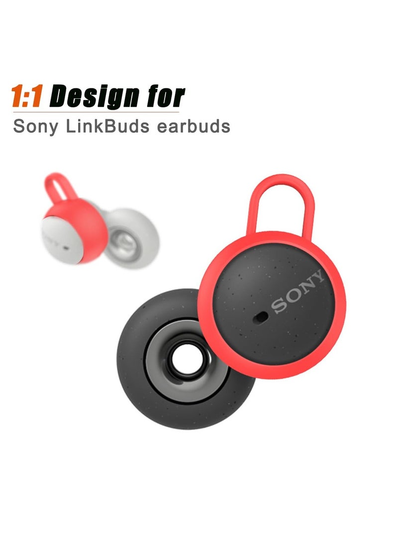 SYOSI 5 Pairs Anti-Slip Ear Covers for Sony LinkBuds WF-L900, Replacement Ear Hook Covers, Compatible with LinkBuds Case, Wing Tips Included for Enhanced Fit  - Image 3