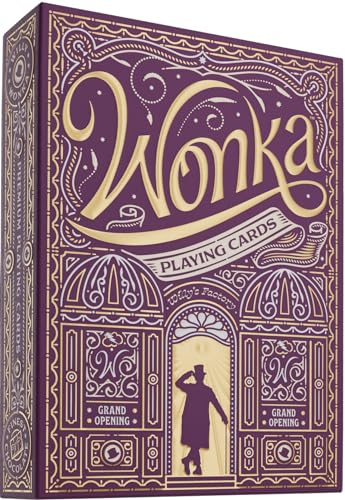 theory11 Wonka Premium Playing Cards Poker Size Standard Index Luxury Playing Cards - Image 1