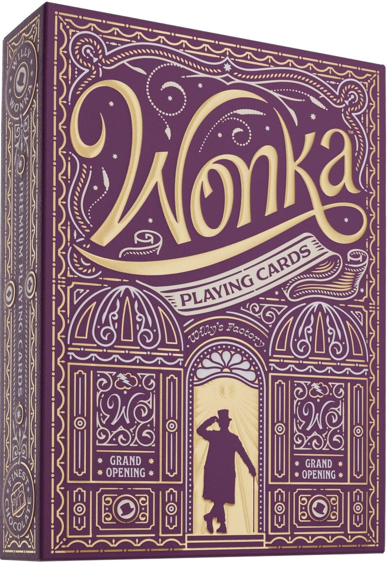 theory11 Wonka Premium Playing Cards Poker Size Standard Index Luxury Playing Cards - Image 3