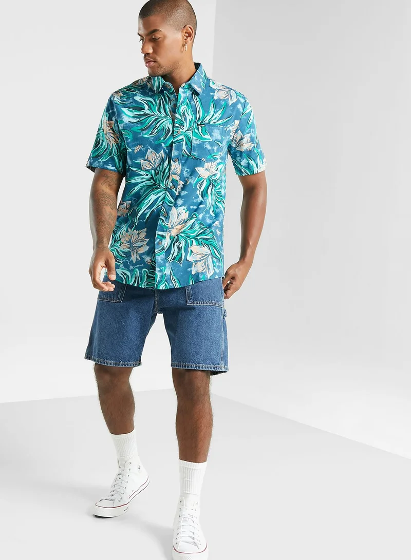 Volcom Marble Floral Shirt