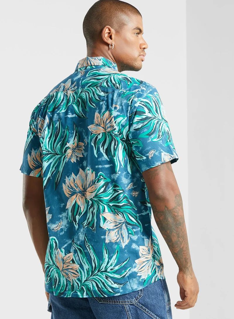 Volcom Marble Floral Shirt