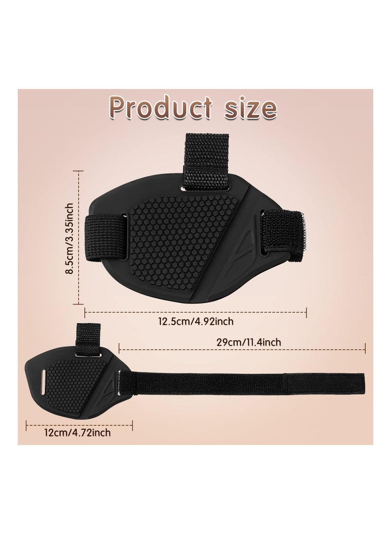 Motorcycle Motorbike shift Pad, Shoe Cover Pads Rubber, Clutch Cover Useful Gear Shifter Accessories, for Men Women Gear (4 Pieces)