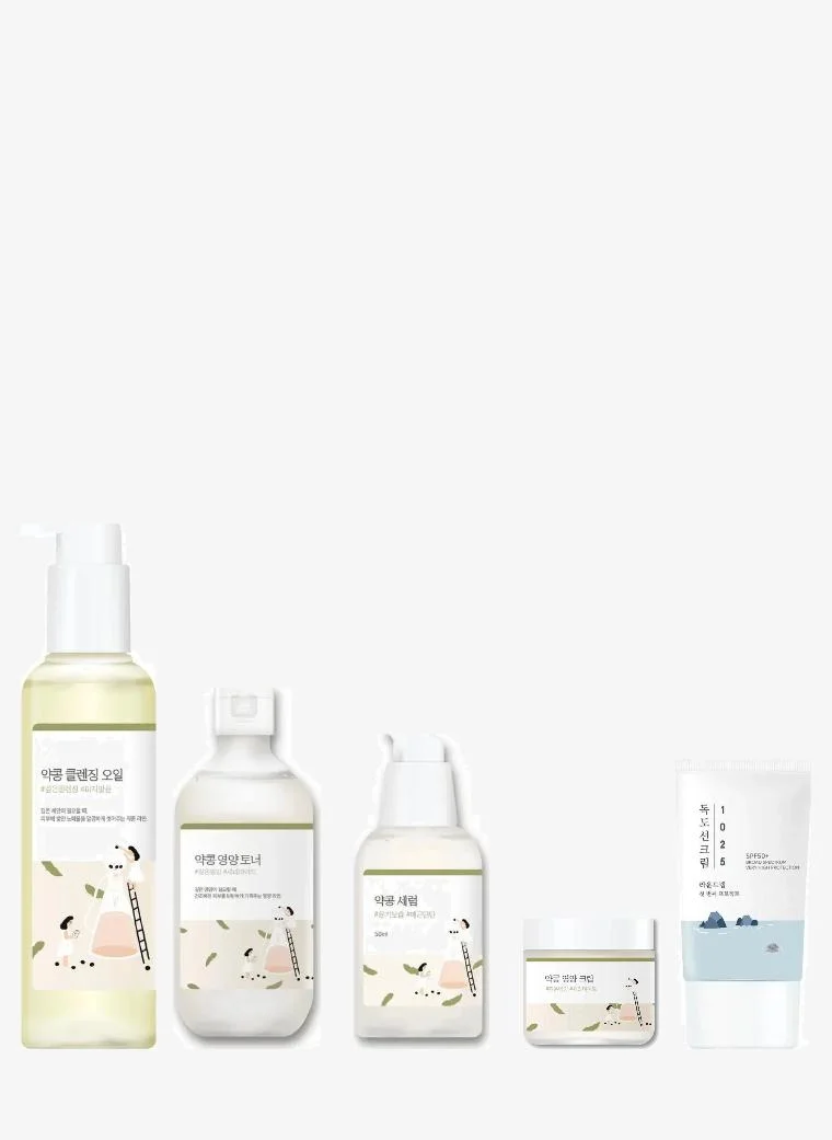 Soybean Nourishing Skincare Routine Bundle with 1025 Dokdo Sunscreen