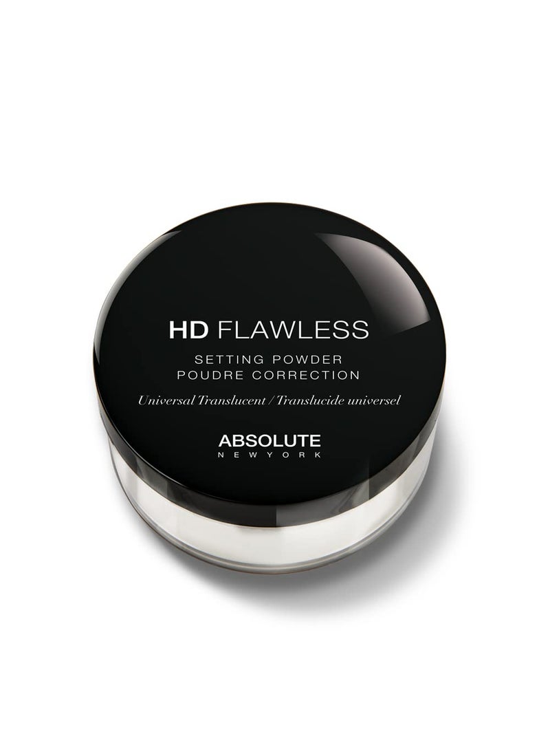 Absolute New York ABSOLUTE NEW YORK HD FLAWLESS SETTING POWDER HDSP01 TRANSLUCENT 