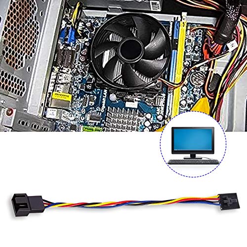 Create idea 1x 5 Pin to 4 Pin Fan Adapter Converter Extension Cable Dedicated Fan Interface Conversion Line Compatible with Dell Computer PC - Image 5