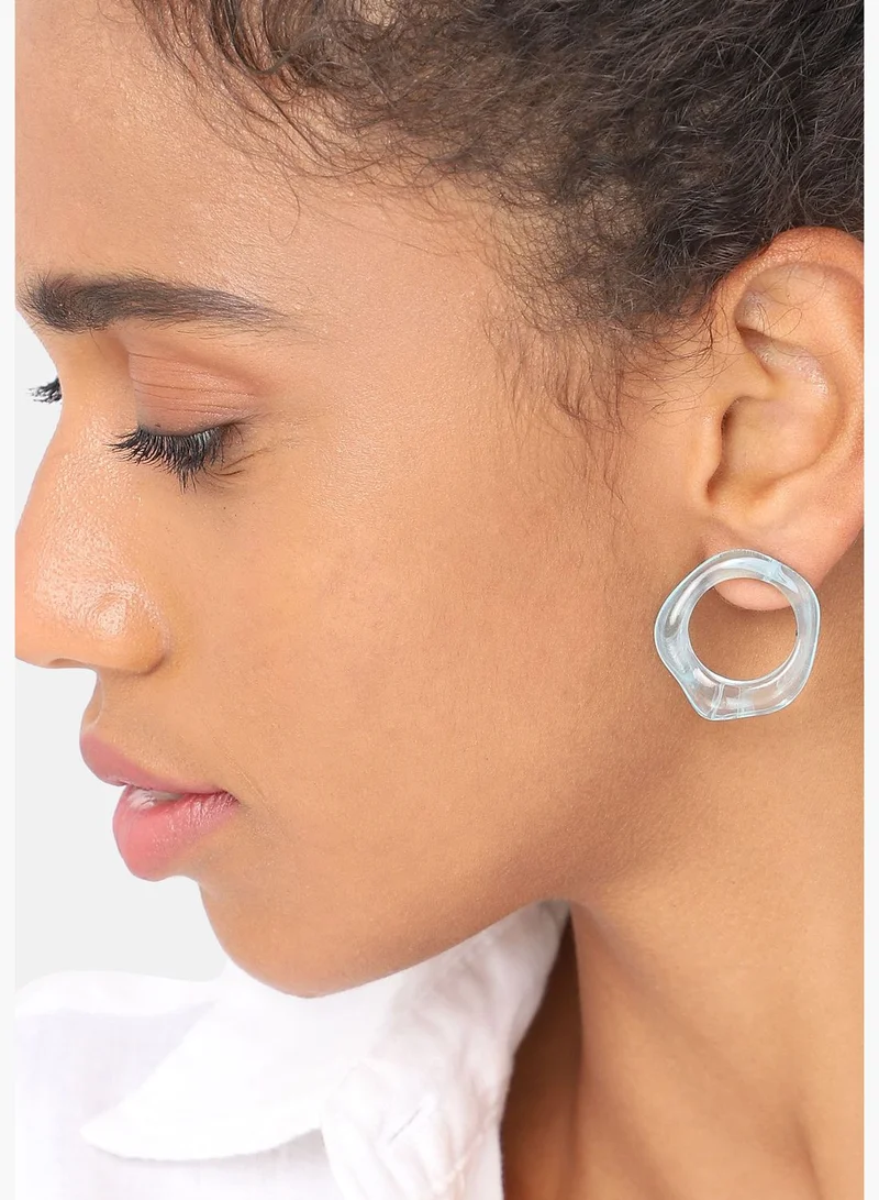 SOHI Gold Plated Party Designer Drop Earring For Women