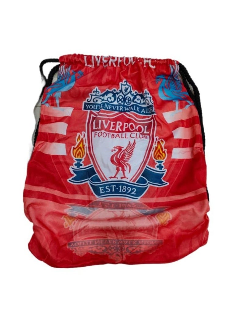 Liverpool FC Official Drawstring Bag – Premium Football & Gym Bag - Image 2