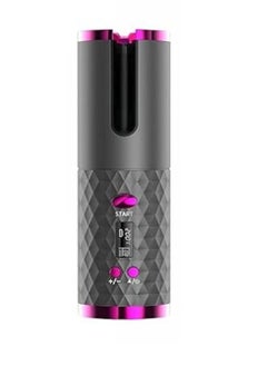 General Automatic Wireless Hair Curler Cordless Rotating USB Rechargeable Curling Iron Display Temperature Adjustable Timing Hair Curler  - Image 1