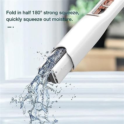 GOTREND Mini Portable Mop Short Handed Mini Mop for Cleaning Glassware and Bathroom Mops Floor Cleaning Mop Mini Portable Short Hand Held mop WindowsMirror WallTilesDesktop - Image 3