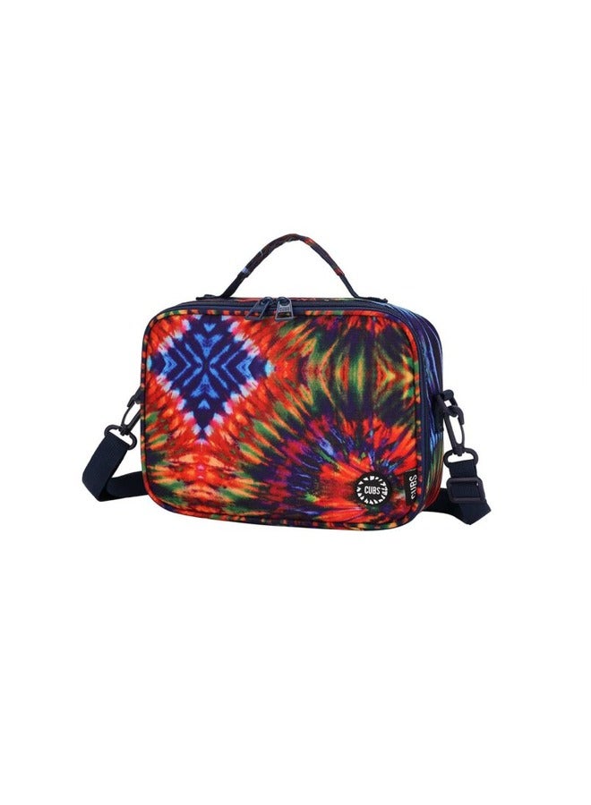 CUBS Tie Dyed Waterproof Lunch Bag With Removable Shoulder Strap  - Image 2