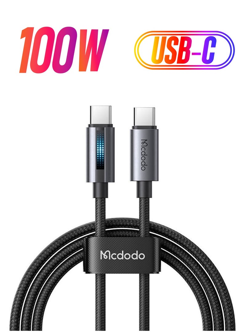 Mcdodo CA-5740 USB-C to USB-C Cable 100W 1.2M - Image 1