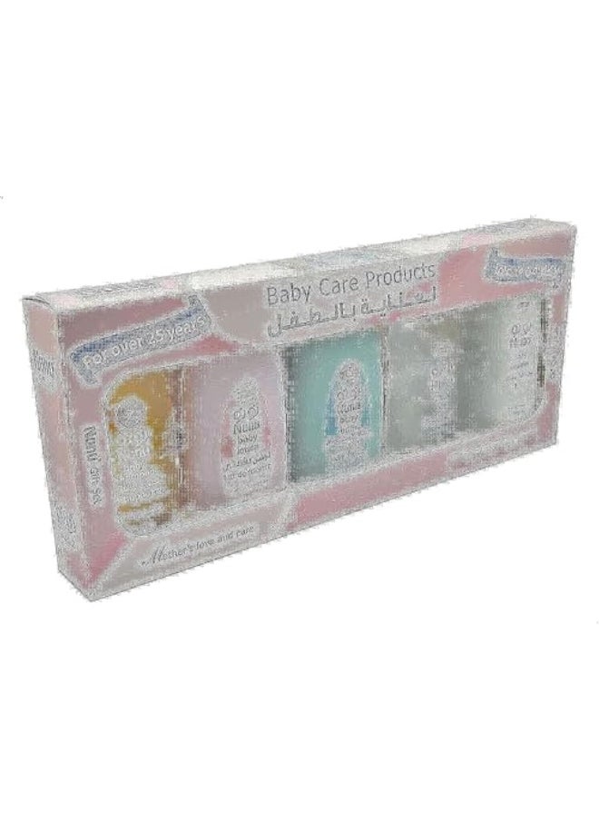 Nunu Nunu Gift Set Baby Care Products, 200ml - Set of 5  - Image 2