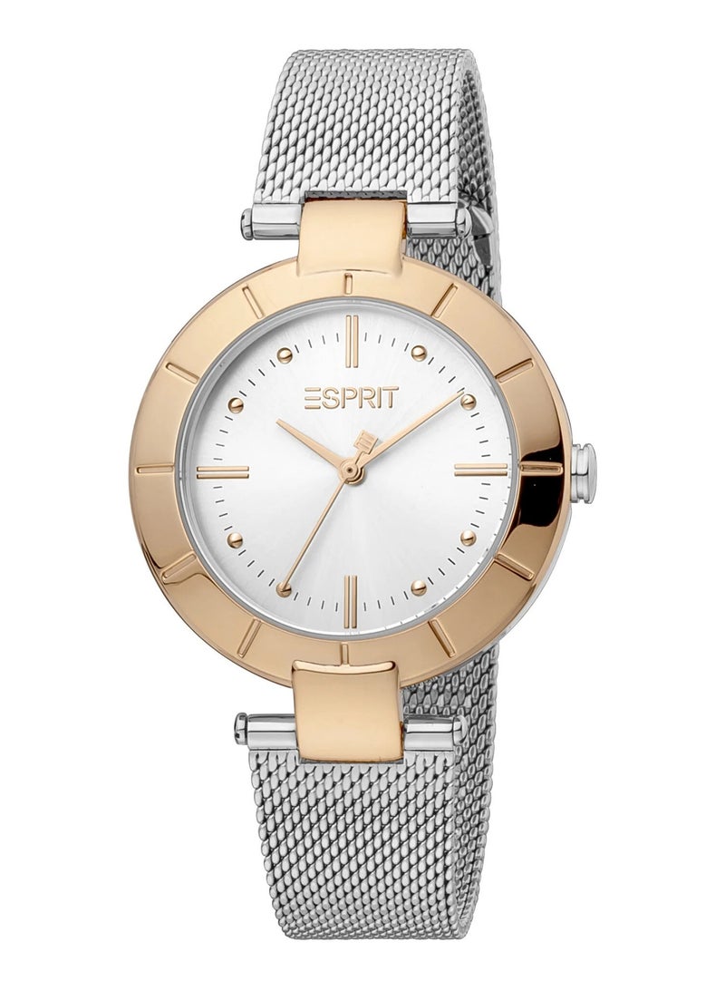Esprit Analog Watch for Women-ES1L287M2105, Silver, Analog Watch - Image 1