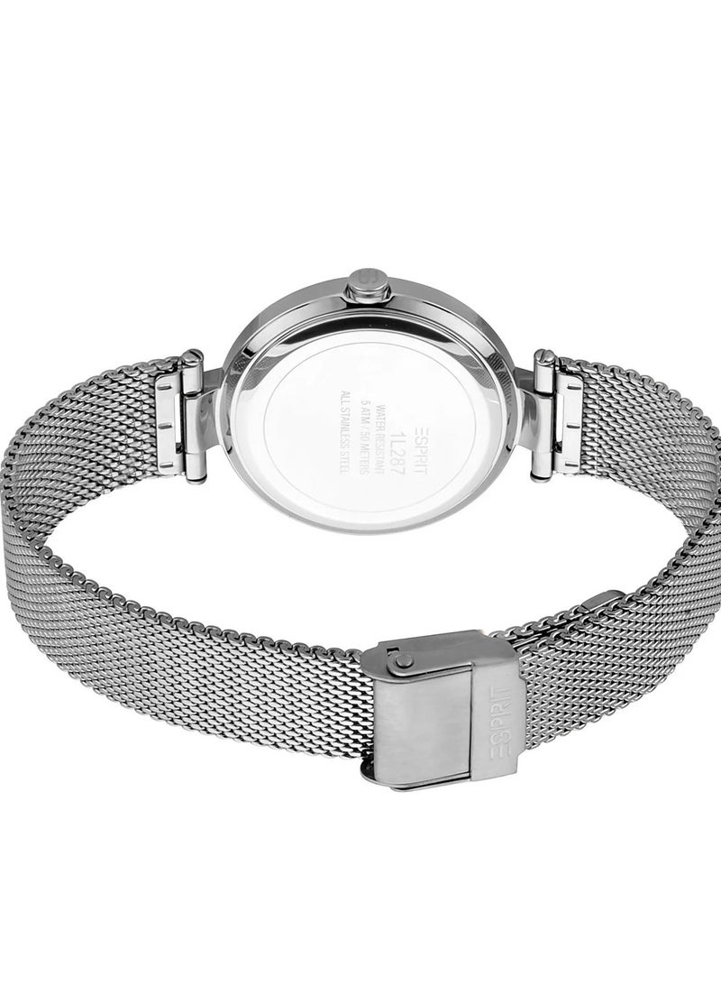 Esprit Analog Watch for Women-ES1L287M2105, Silver, Analog Watch - Image 2