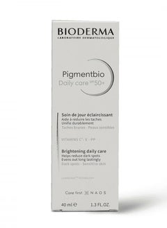 Bioderma Pigmentbio Anti-Pigmentation and Dark Spots Cream with Vitamin C for Sensitive Skin - 40 ml