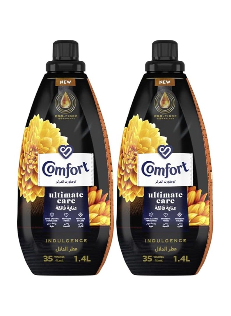 كمفورت منعم الأقمشة المركز من ألتيميت كير، 1400 مل، عبوة من قطعتين - Image 1